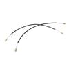 2pcs Black Color Cello Tail Rope Nylon Material Cello Accessory Cello Tailpiece  For 3/4 4/4 Cello
