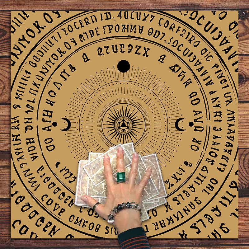 Non-slip Wear-resistant Tarot Tablecloth for Room Decoration