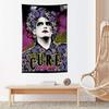 Music Rock Band THE CCURE Tapestry Microfiber Wall Hanging For Bedroom Living Room Decor Outdoor Festival Garden Bar Background