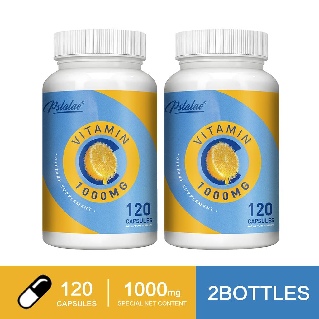 Vitamin C Kapseln 1000mg 120 Stück — Immununterstützung, Antioxidative Unterstützung, Tägliches Wohlbefinden