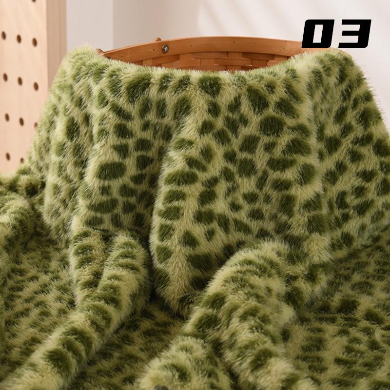 50*160cm Imitation Mink Fur Fabric High-grade Printing Plush Fur Fabric For DIY Sewing Garment Doll Clothes Carpets Photo Props