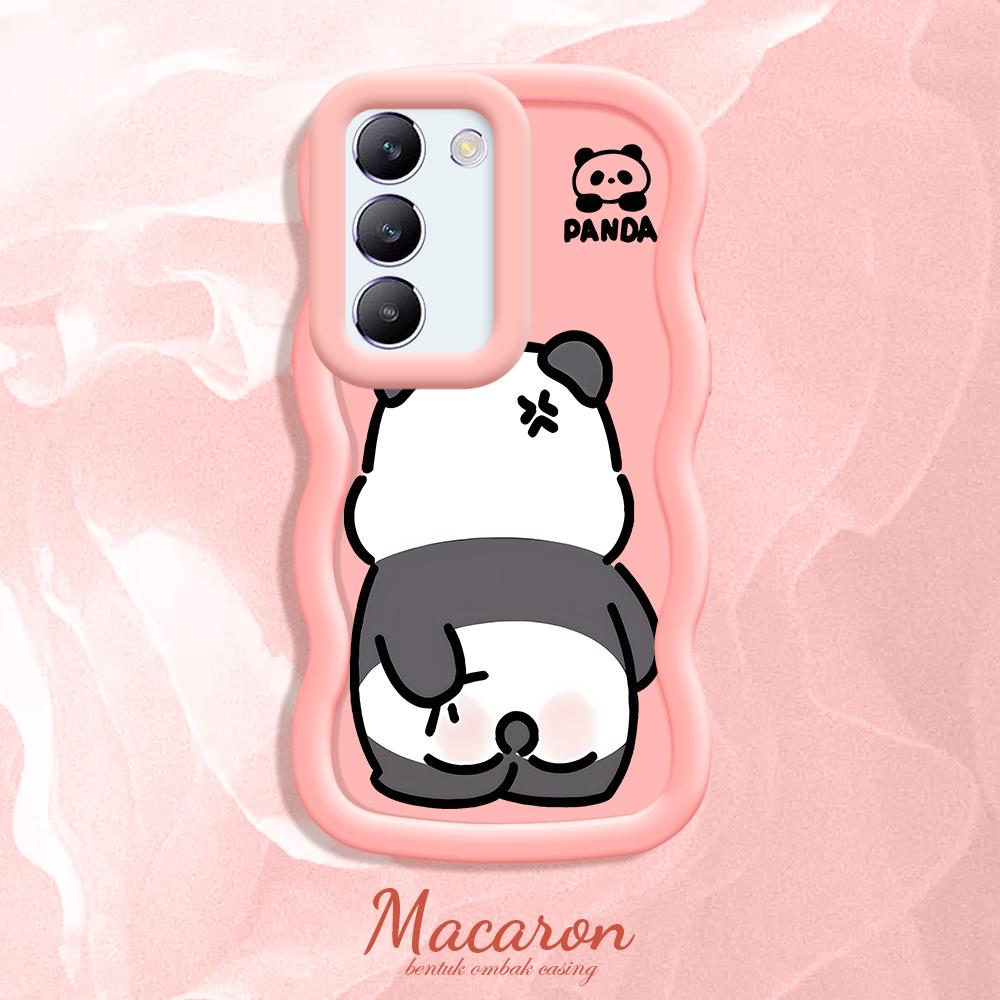 Malt mønster Big Wave Edge mykt silikonmateriale Macaron telefonveske Støtsikkert beskyttende gummideksel for OnePlus Vivo Motorola Moto