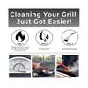 BBQ Grill Cleaning Brush with Replaceable Head, Bristle-Free Scraper for Cast Iron & Stainless Steel Grates