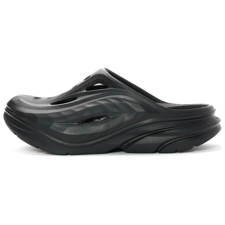 HOKA Ora Recovery Mule Triple Black Unisex Sneakers 1147951-BBLC