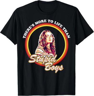 Netflix Stranger Things Max Więcej w życiu niż głupi chłopcy Koszulka z krótkim rękawem