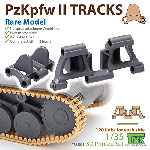 

T-Rex Studio 1/35 Scale Tracks for Panzer II (Limited Edition) Plastic Model Parts TR85005
