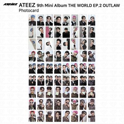 9th Mini Album THE WORLD EP.2 OUTLAW Photocard HONGJOONG SEONGHWA SAN KPOP