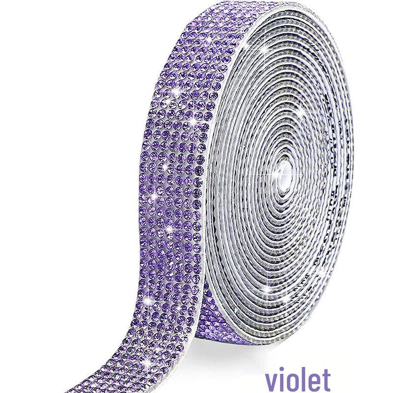 Samoprzylepne paski z kryształkami: Akcesoria DIY do biżuterii, dekoracji samochodowych i rękodzieła