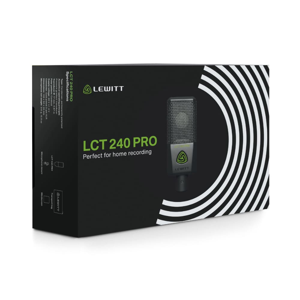 Lewitt lct 240 pro - mikrofon pojemnościowy