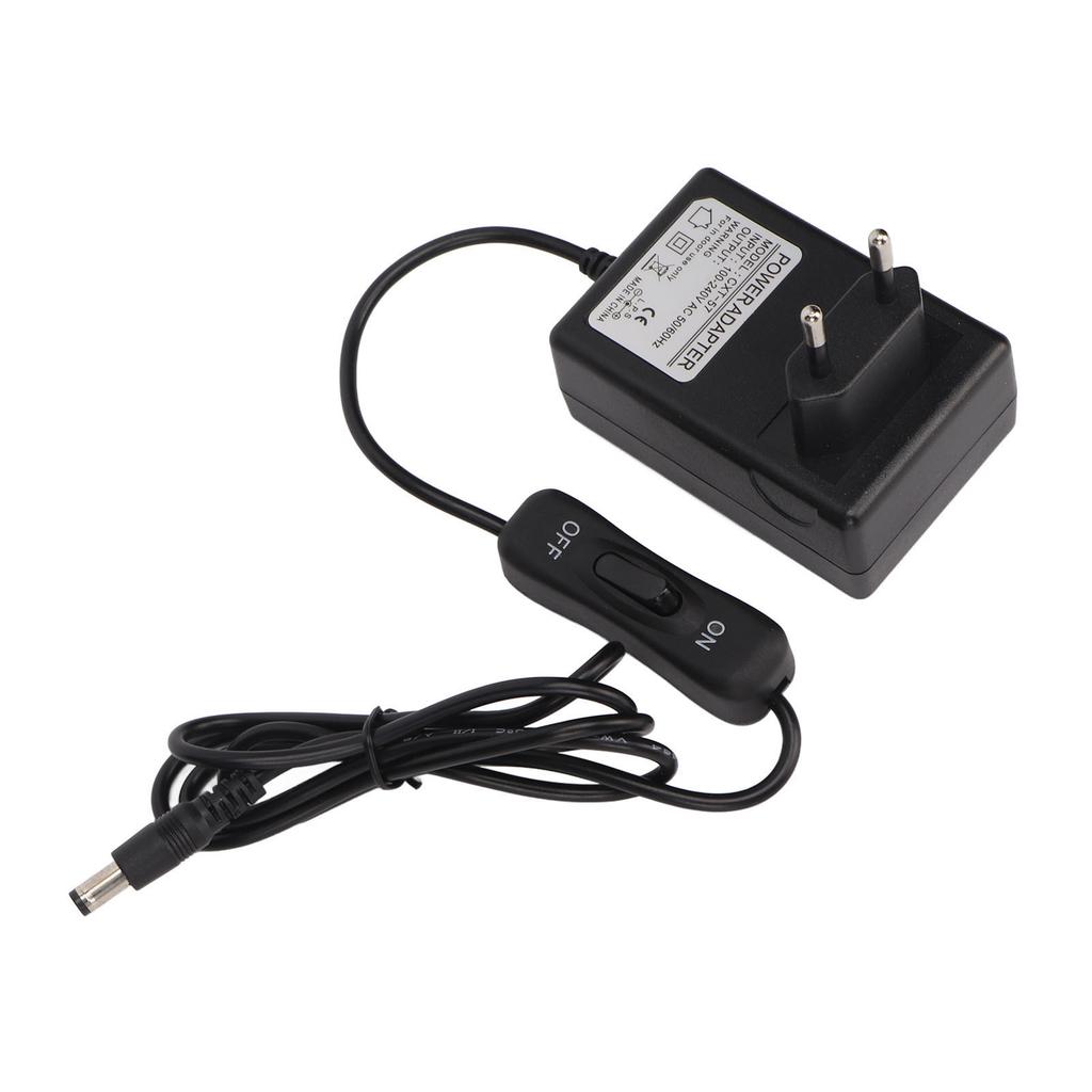 7.5V 2.5A Power Supply Plastic Metal Black Compact Portable Voltage Transformer Adapter for 10cm Foam Cutting Pen EU