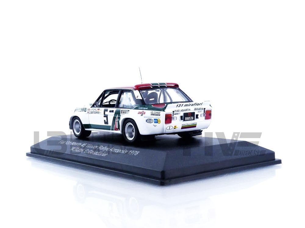 CMR Scale Diecast Fiat 131 Abarth 2 Roll Acropolis 1978 1/43 No. W.