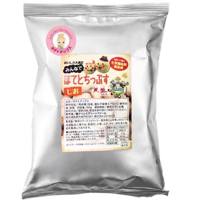 Fried with No Potato Light 12 Domestically Chemical Seasoning Low Ako Sea Rice Palm Oil X 12 Light Salt ``Freshly Additives! ” Chips, Salt, Bags,