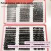 European & American Best-Selling Mixed False Eyelash Book: Large Capacity, Cluster & Segmented Self-Adhesive Lashes