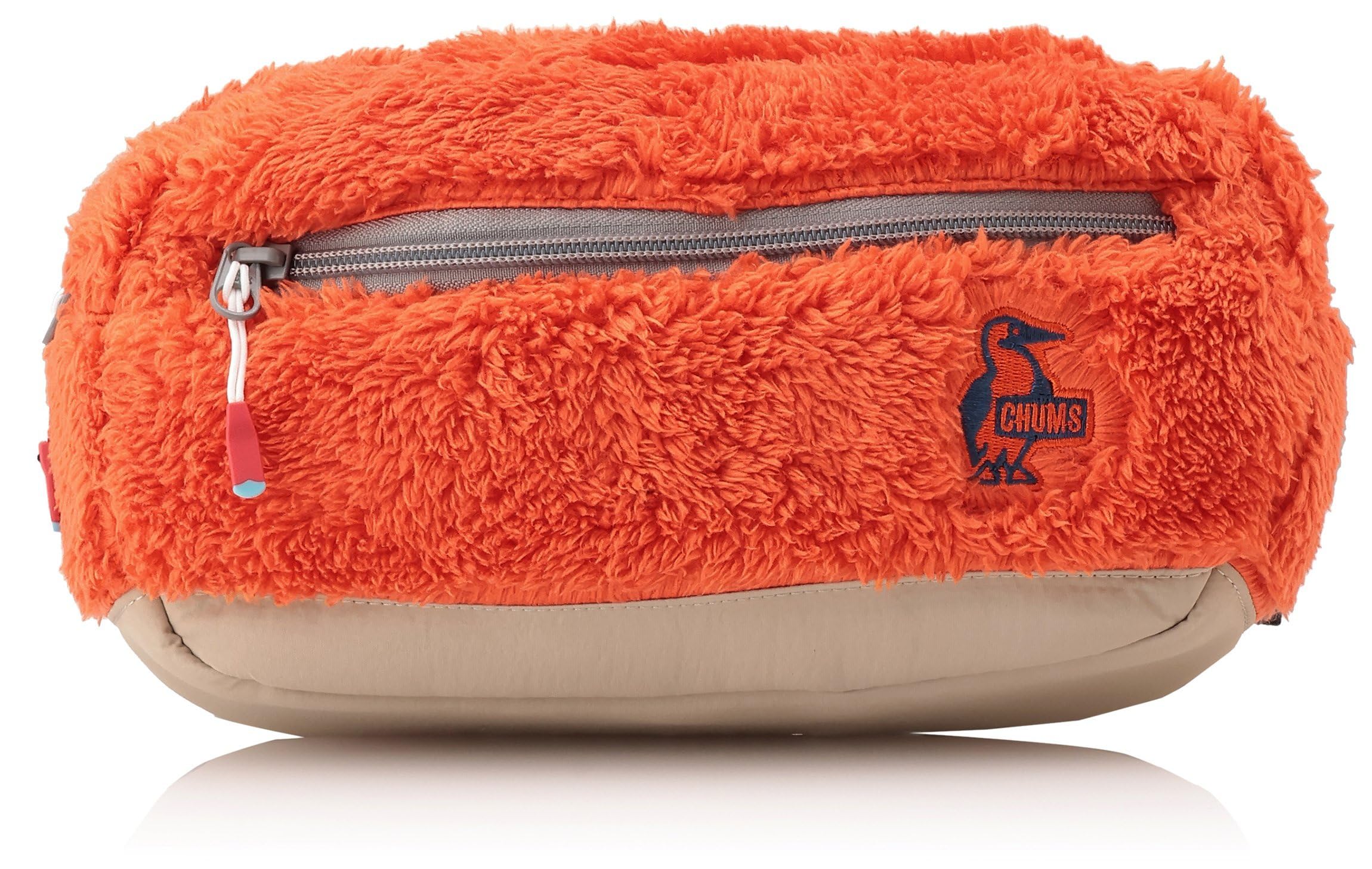 

Сумка Elmo Fleece Waist Pack [Chums] мужская, цвет оранжевый/серый