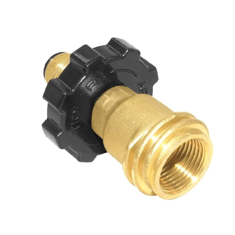 Leak Proof Camping Gas Canister Adapter Fast Connect Systems Corrosions Resistant For Hiking And Barbecues