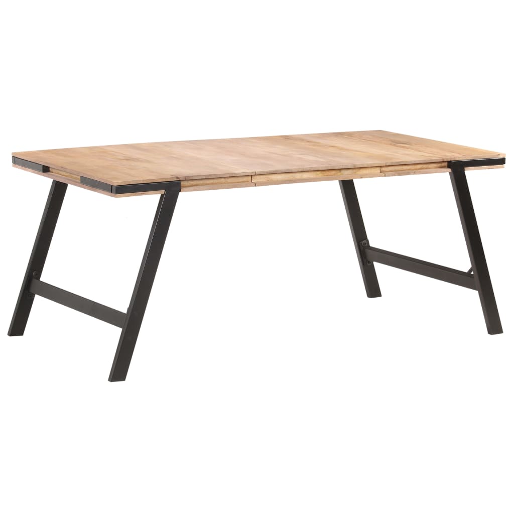 Dining Table 180 x 90 x 76 cm Solid Mango Wood