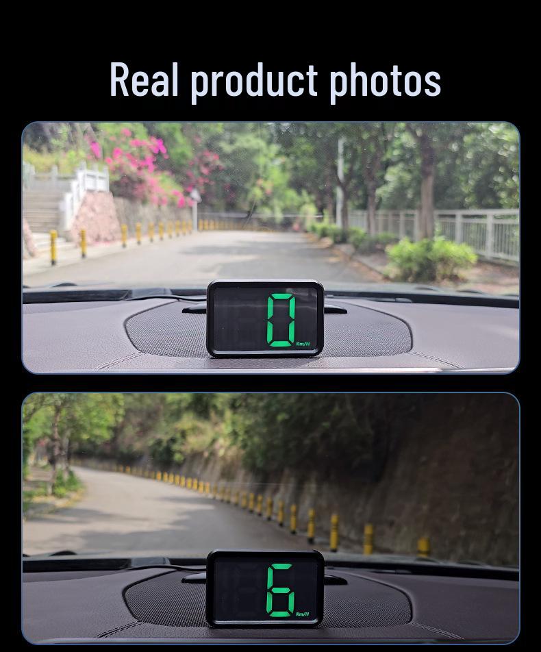 High-Definition Car HUD GPS Speedometer for Electric Cars and Minivans
