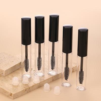 10 ml leere matte Mascara-Tuben, nachfüllbare Wimperntusche-Flasche mit weißem Verschluss, Kosmetikverpackungsbehälter, Tuben für Augenbrauencreme