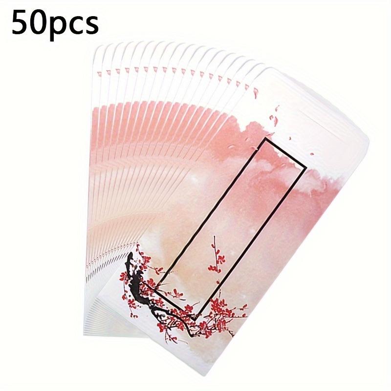 

1 комплект (50Pcs) Винтажный набор конвертов - Антикварный - Стиль, Цвет - Напечатано для любовных писем и литературных признаний plum blossom-50pcs