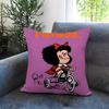 POPULAR M-MMafalda Cushion Cover Comfortable Reversible Pillow Cover Ideal for Car Sofa Bedroom & Beyond