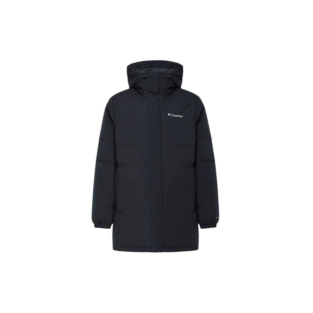 Columbia City Outdoor Series Casual Comfortable Warm Hooded Down Jacket Men Jackets Black WE7624-010