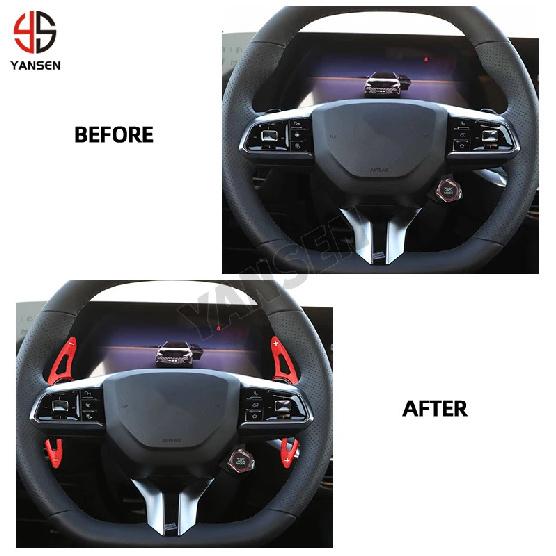 Paddle Shifter For MG MG5 Scorpio 2022 MG7 2023-2025 Car Steering Wheel Extension 2pcs