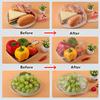 Reusable Disposable Food Cover Plastic Wrap Durable Elastic Food Lids for Bowls Elastic Plate Covers For Kitchen Food Saver Bag