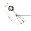Simple Stainless Steel Digging Spoon Ice Cream Spoon Haagen Dazs Ice Cream Scoop Fruit Scoop Household Kitchen Tools