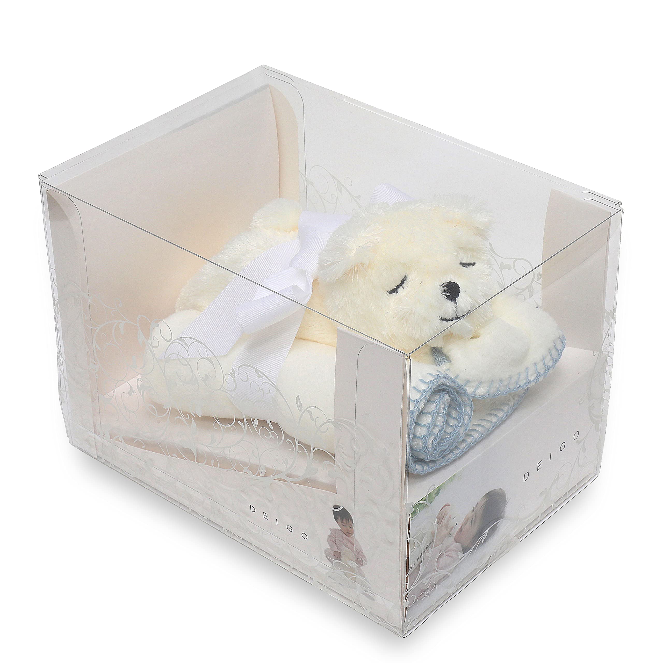 

DEIGO Детский душ Детский сон Новорожденный Пустышка Сделано в синем цвете Подарок, Одеяло, Полотенце, Отлучение от груди, Мальчики, Девочки, Подарок, Япония, Медведь, #5925 синий