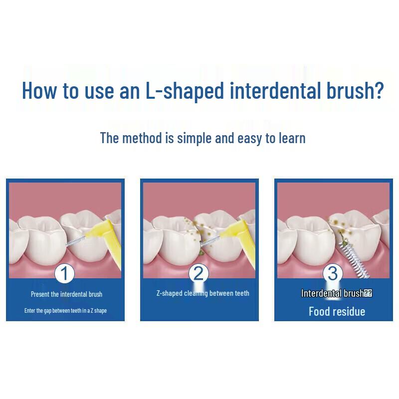 Xiaolu Mama New Hulong 2 L-Type Interdental Brushes