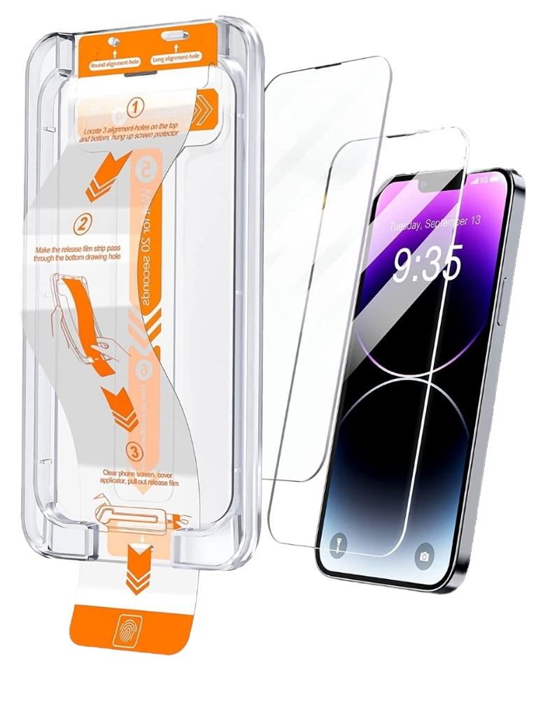 2x 9H Tempered Glass for Apple iPhone 14 Pro