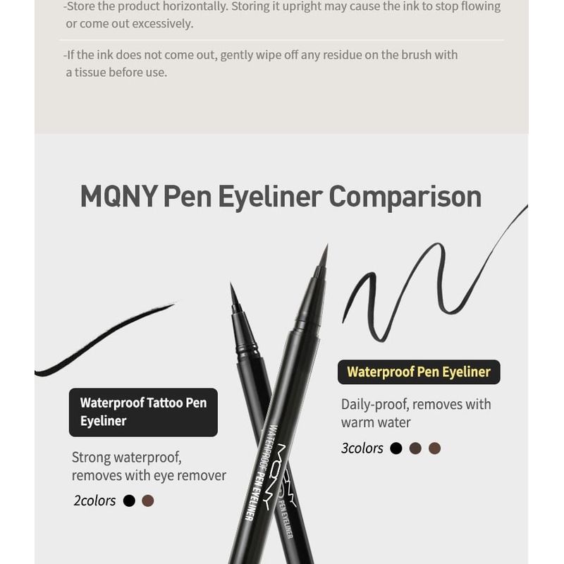 MACQUEEN - MQNY Wasserdichter Stift-Eyeliner - 3 Farben