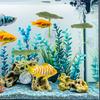 3pcs Betta Fish Leaf for Sleeping, Resting, Hiding, Playing