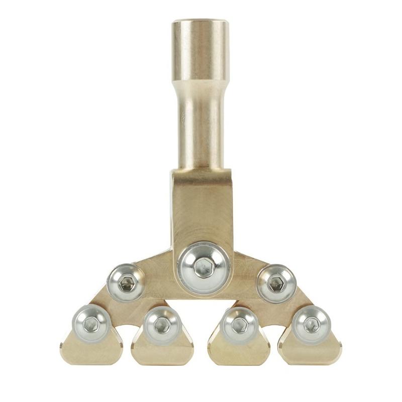 

Efficient Fret Press Head Instrument for Guitar Repair Brass Construction Ensuring Smooth Quick Installation Process 1