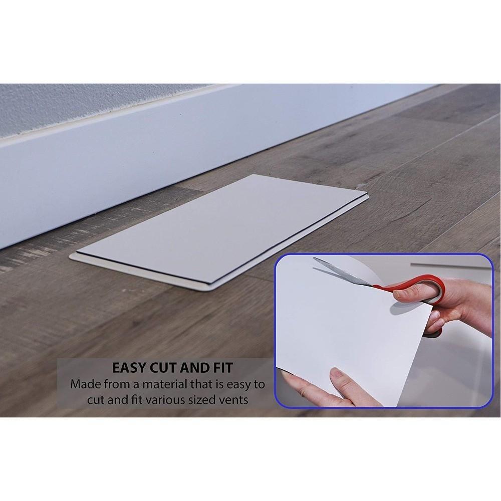 Magnet Sheet Magnetic Vent Covers Air Circulation Air Vent Exterior Wall Vent Cover PVC Adhesive Ceiling Vent Covers Floor Vents