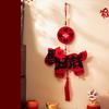Year of The Horse Pendant 2026 Red Tassel Hanging Ornament New Year Wall Decoration Lunar Festival Door Decor