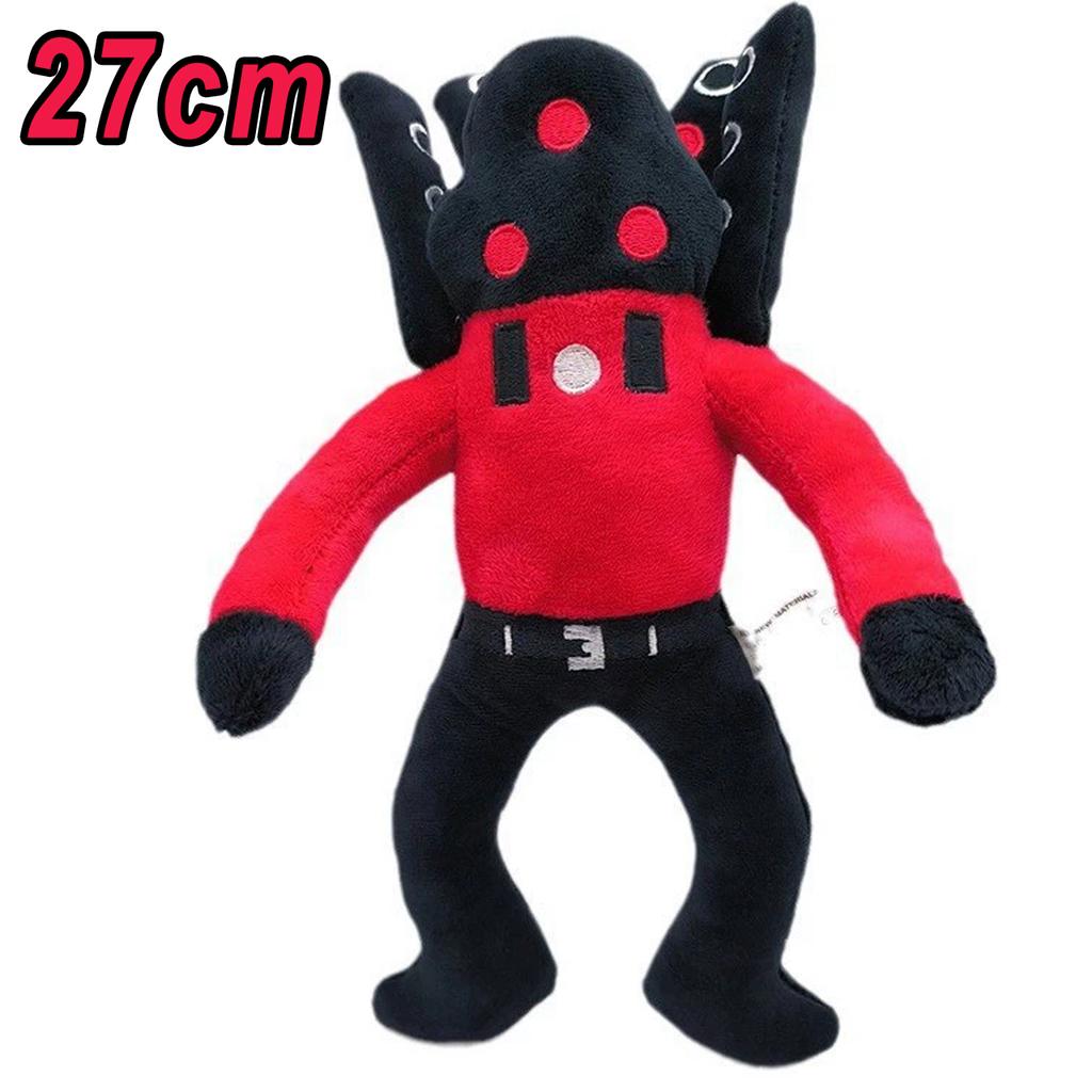 28pcs Skibidi Toilet Plush Toy Upgrade Titan TV Man Plush Clock man Speakerman Infinite War God Tv King Skibidi Toilet Toy