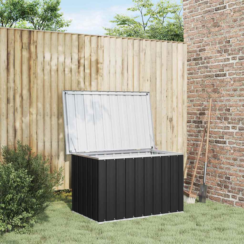 Garden Storage Box Anthracite Grey 109 x 67 x 65 cm