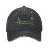 Vintage Baseballová čepice Type O Negative Toxicity s distressed úpravou Unisex Distressed Džínová Snapback Kšiltovka Kapela Hudební Album Venkovní Čepice Klobouk