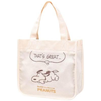 Embroidered Mini Tote Bag SNOOPY GREAT SPIK-368