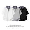 2026 Summer Designer Short Sleeve Collared T-Shirt - Fashionable, Versatile, Loose Casual Style with a High-End Feel