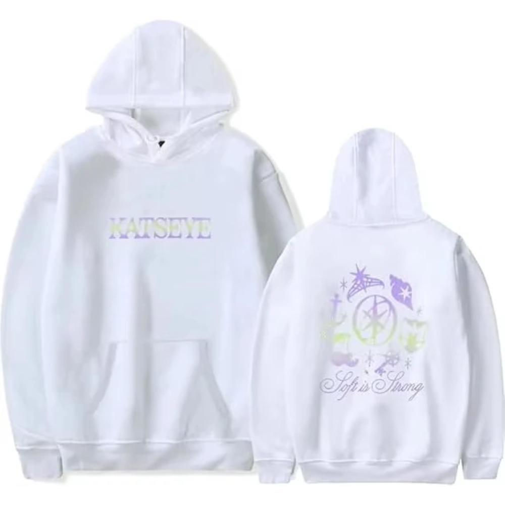 Katseye Merch Distressed Hoodie Fashion Hoodies Pop Music Men Women Sweatshirt Tracksuit Pullover Coat Fashion