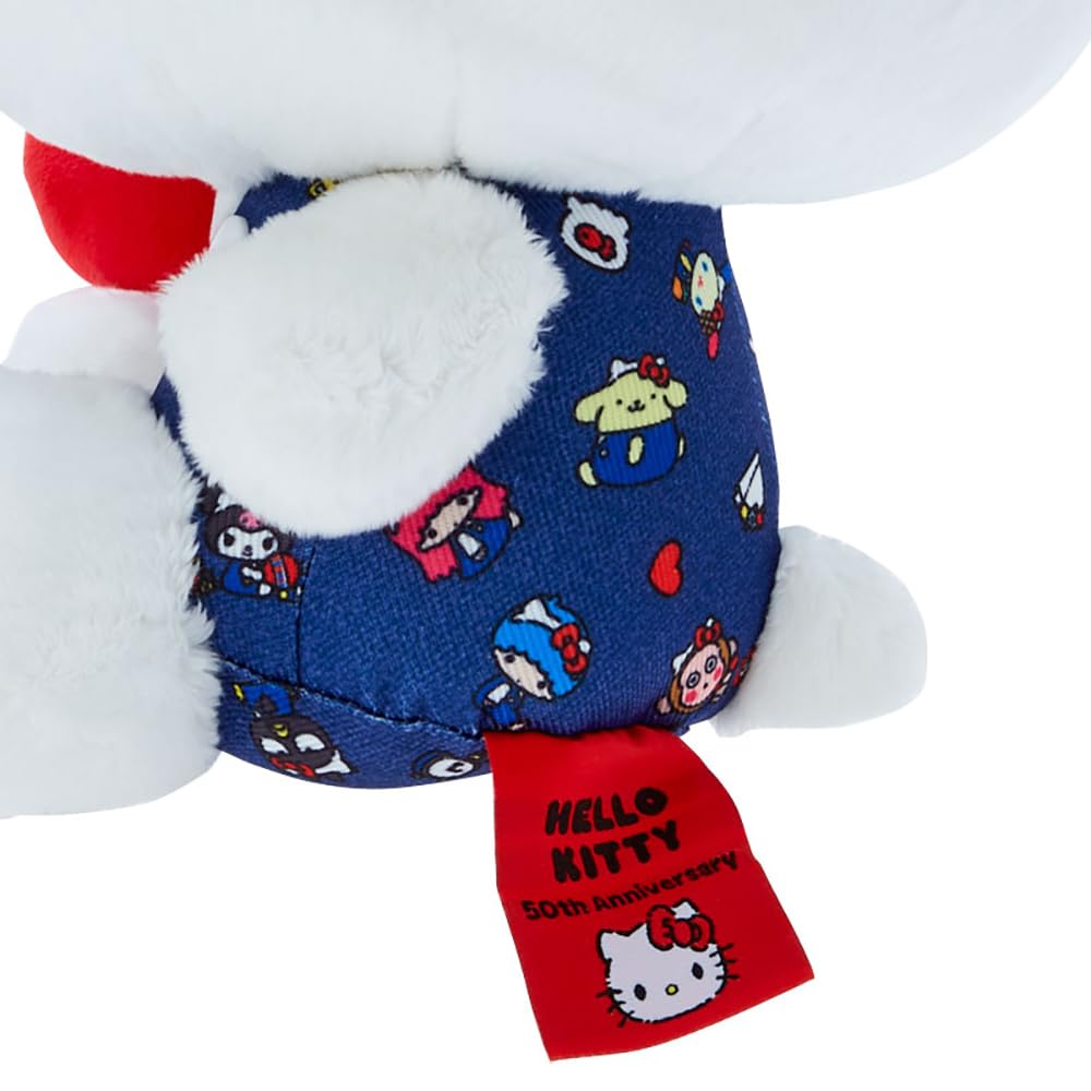 Sanrio Hello Kitty Plush Toy, HELLO Everyone! Kitty, 26 x 20 x 13 cm, Character, SANRIO 805700