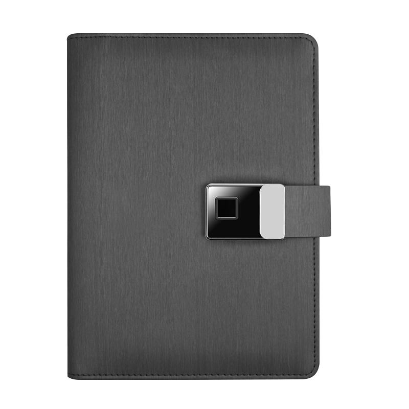 Custom Logo A5 Diary Charging Notebook with 10000mAh Powerbank 16gGB Supports Wireless 2024 Agenda with Ballpoint Pen
