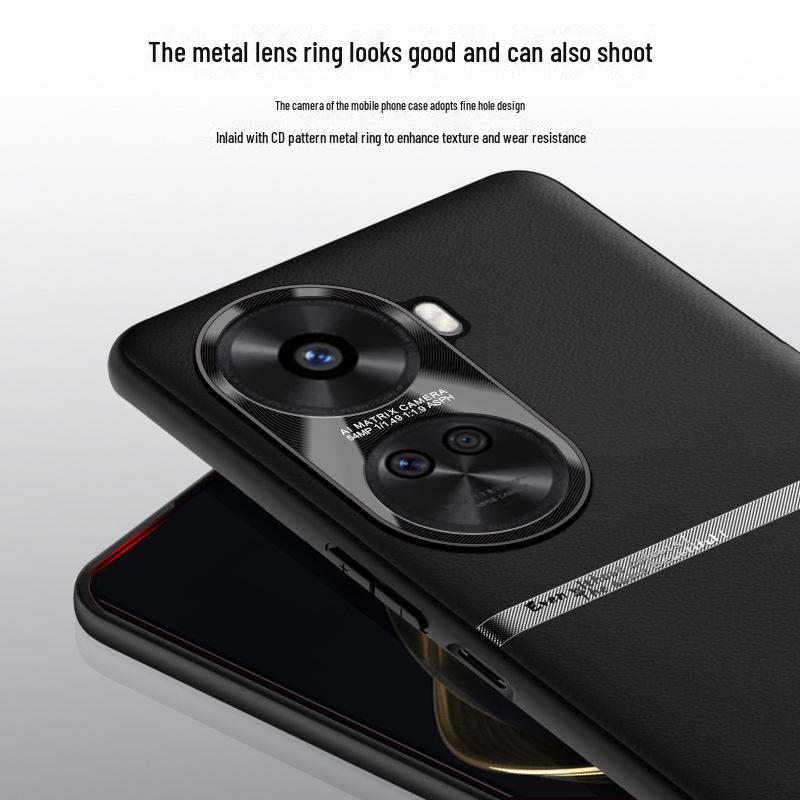 Custodia Protettiva Huawei Nova 12SE in Pelle Liquida - Anti-Caduta e Anti-Macchia, Design Monopezzo, Facile da Sostituire.