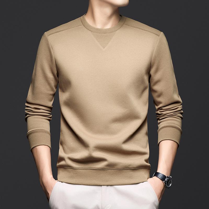 Men s 2025 Winter Fashion High-End Casual Long Sleeve Cotton Hoodie M (Weight 100-120 Jin)