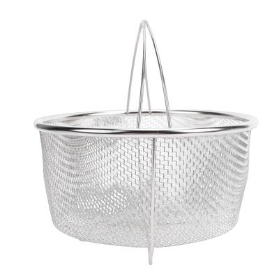 Pressure Cooker Strainer Multifunctional Stainless Steel Pressure Cooker Steam Basket for Frying Food 20cm   7.9in