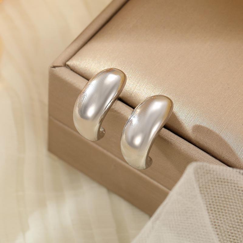 

Серьги Banyan Tree Gold Cashew из серебра 925 пробы в форме буквы C: Европейский и американский стиль на осень/зиму ES2539 платиновый