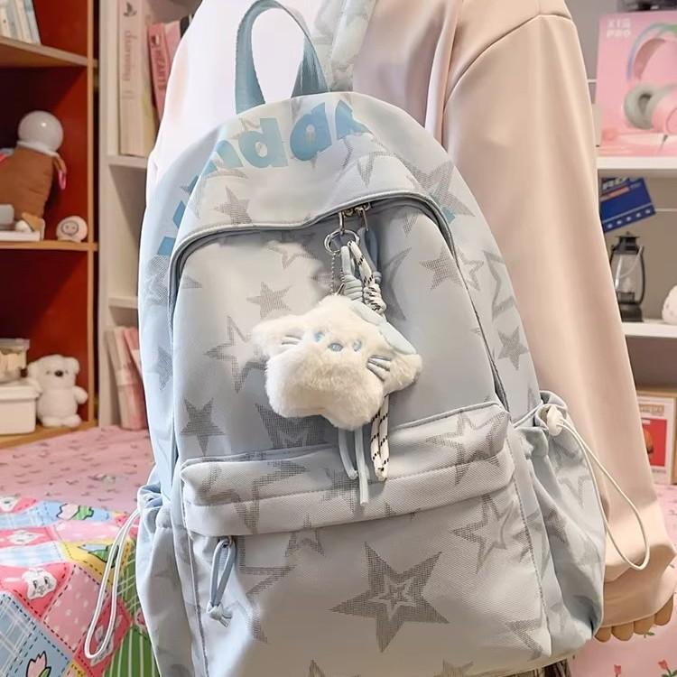 Schoolbag Japanese New Student Backpack Leisure Travel Versatile Backpack Large Capacity Lightweight Junior High School School Bag Female