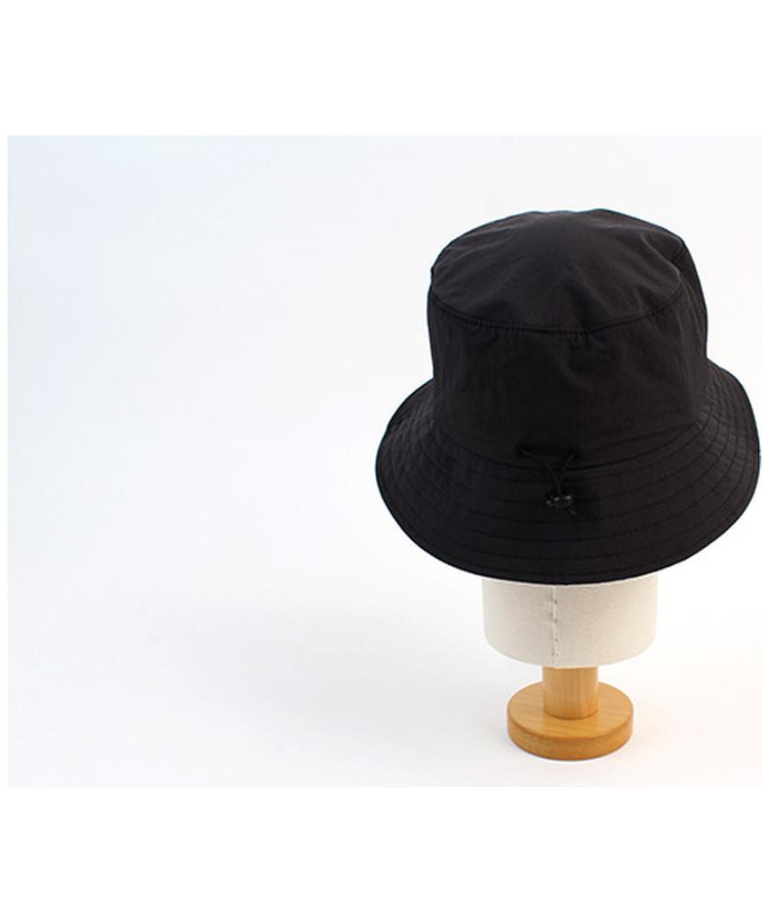 Yunibeosyeolkemiseuteuli String Black Poly Bucket Hat Poly Bucket Hat